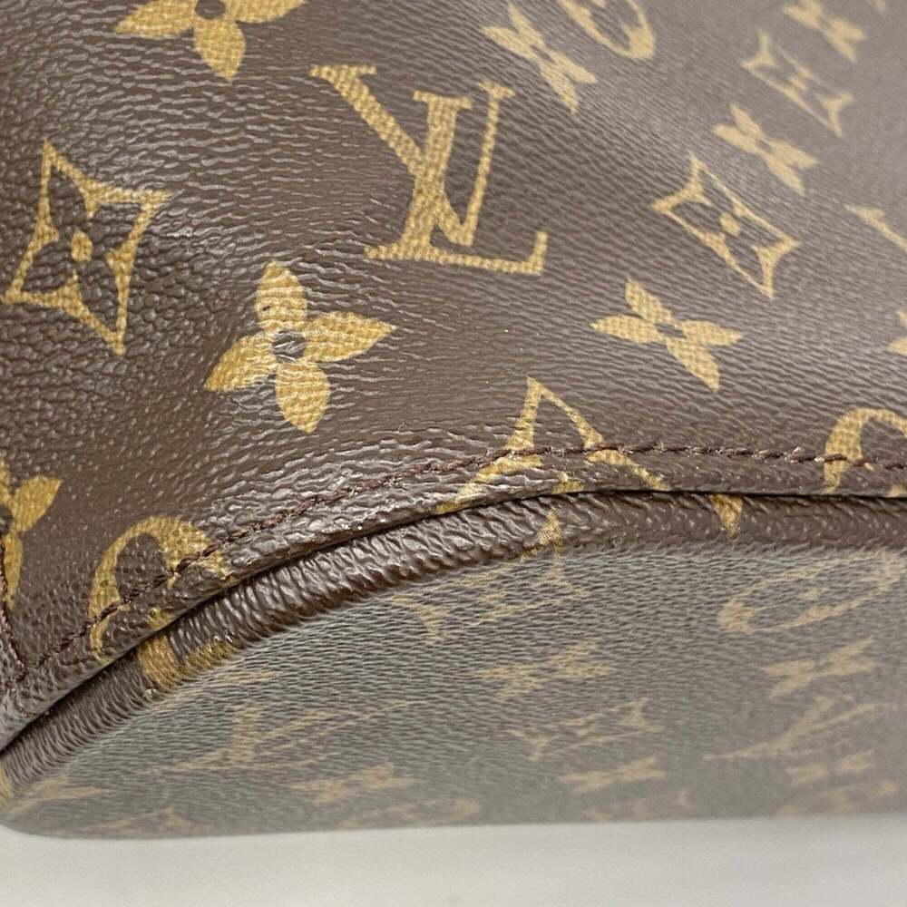 LOUIS VUITTON Authentic Brown Monogram Tote Bag - Picture 9 of 10